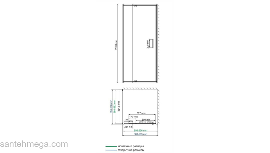Душевой уголок WASSERKRAFT Berkel 48P03. Фото