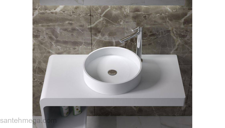 Раковина NS BATH NST-4200M (матовая) 42х42. Фото