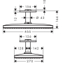 Верхний душ Hansgrohe Rainmaker Select 460 1jet 24002400. Фото