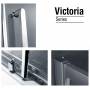 Душевой уголок GEMY Victoria S30191C-A80. Фото