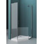 Душевой угол BELBAGNO KRAFT-P-1-90-C-Cr-L. Фото