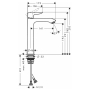 Смеситель Hansgrohe Metris для раковины 31185000, хром. Фото