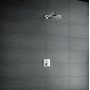 Термостат с запорным вентилем Hansgrohe ShowerSelect 15762000. Фото