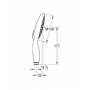 Ручной душ GROHE Power & Soul 27673000. Фото