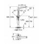 GROHE 23119DA0 Allure Brilliant Смеситель для ванны. Фото