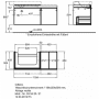 Тумба под раковину KERAMAG Citterio 835521000. Фото