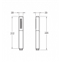 Ручной душ JACOB DELAFON Shift Ellipse E10257-CP. Фото