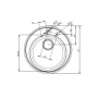 Мойка кухонная IDDIS Kitchen G K04S511i87. Фото
