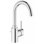 Смеситель однорычажный для раковины GROHE 32629002 Concetto с высоким изливом, хром. Фото