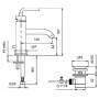 Смеситель для раковины Jacob Delafon Purist E14402-4A-CP. Фото