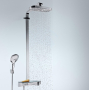 Душевая стойка Hansgrohe Raindance Select Push 300 2jet Showerpipe белый/хром 27126400. Фото