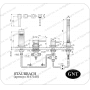 Врезной смеситель для ванны GNT Staubbach H 87318. Фото