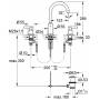 Смеситель для раковины GROHE Atrio Jota 20009000. Фото