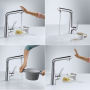 Смеситель для кухни Hansgrohe Metris Select хром 14883000. Фото