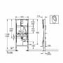 Инсталляция для писсуара GROHE Rapid SL 38511001. Фото