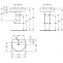 Раковина IDEAL STANDARD Connect Sphere 55х46 E786401. Фото