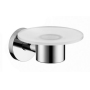Мыльница Hansgrohe Logis 40515000 для ванной комнаты. Фото
