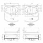 Ванна THERMOLUX Infinity Mini 170х105. Фото