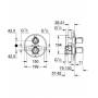 Термостат для душа GROHE Grohtherm 1000 34161000. Фото