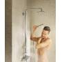 GROHE 27374000 Rainshower Sena 210 Душевая система с термостатом, боковыми душами, ручным душем. Фото