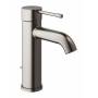 GROHE 23589AL1 Essence New Смеситель для раковины S-Size II, сливной гарнитур, цвет: темный гарфит, матовый. Фото