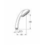 Ручной душ GROHE Tempesta Duo 28261000. Фото