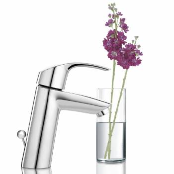 Смеситель для раковины GROHE Eurosmart 23323001. Фото