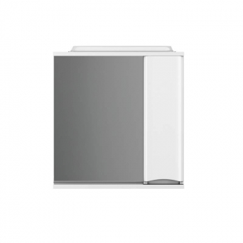 Зеркальный шкаф с подсветкой 80 см, правый, белый AM.PM Like M80MPR0801WG. Фото