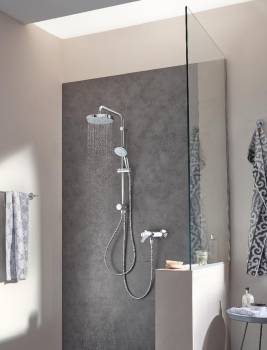GROHE 27389001 New Tempesta 200 Душевая система с переключателем. Фото