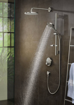 Шланговое подсоединение S Hansgrohe Fixfit 26453700, матовый белый. Фото