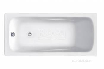 Ванна ROCA Line 160х70 прямоугольная белая ZRU9302985. Фото
