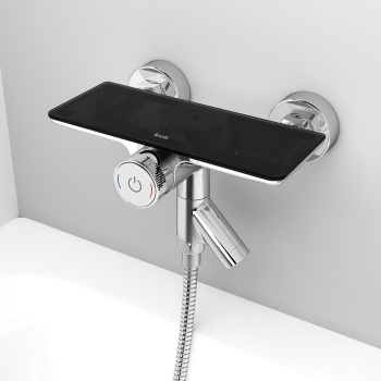 Смеситель для ванны с управлением Push Control Shelfy IDDIS SHESBBTi02WA. Фото
