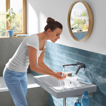 Смеситель для раковины Hansgrohe Novus 195 71127000 (внешняя часть). Фото