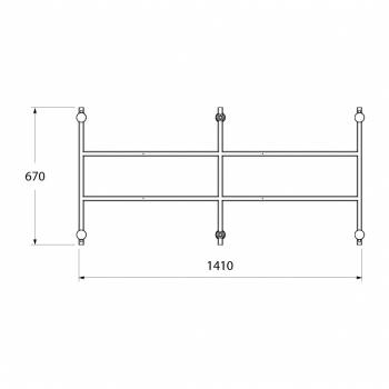 Каркас для ванны IDDIS 150 универсальный 001150Ui92. Фото