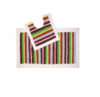 Набор ковриков для ванной комнаты IDDIS Palette 440С512i13 для ванной комнаты. Фото