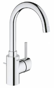 Смеситель однорычажный для раковины GROHE 32629002 Concetto с высоким изливом, хром. Фото