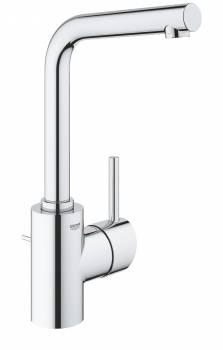 Смеситель однорычажный для раковины GROHE 23739002 Concetto с высоким изливом, хром. Фото