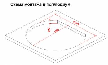 Акриловая ванна GEMY G9053 K. Фото