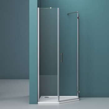 Душевой угол BELBAGNO KRAFT-P-1-80-C-Cr-L. Фото