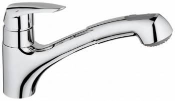 Смеситель для мойки GROHE Eurodisc 32257001. Фото