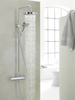 Душевая система KLUDI Dual Shower System A-Qa 6609505-00. Фото