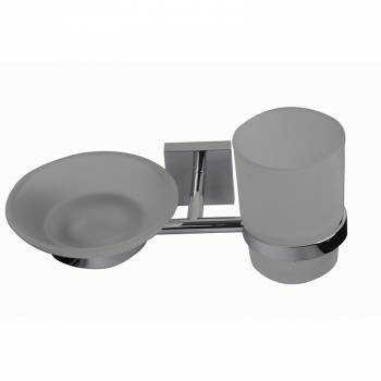 Подстаканник и мыльница IDDIS Edifice EDIМBG0i57 для ванной комнаты. Фото