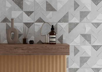 Gracia Ceramica 010100001306 Плитка облицовочная Origami 300х900 grey 01. Фото