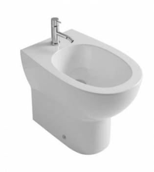 Унитаз-биде подвесной CERAMICA GLOBO SPA 4All Vaso e Bidet 54.36 MDB02.BI. Фото