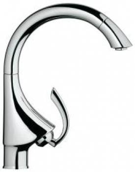 Смеситель для мойки GROHE K4 33786000. Фото