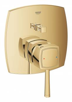 Смеситель для ванны GROHE 24068GL0 Grandera, холодный рассвет, глянец. Фото