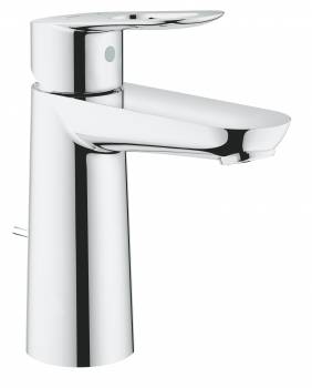 GROHE 23762000 BauLoop Смеситель для раковины со сливным гарнитуром, M-Size. Фото