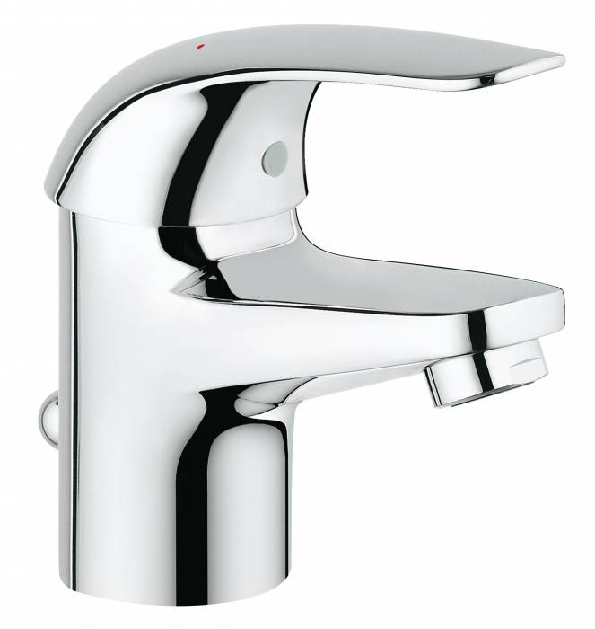 GROHE 23262000 Euroeco Смеситель для раковины со сливным гарнитуром. Фото