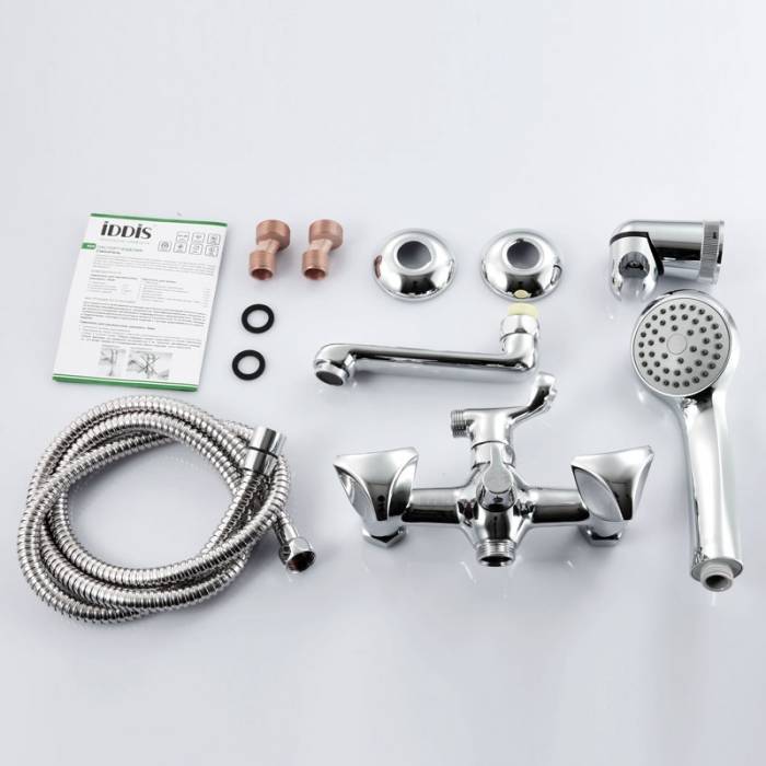 Смеситель для ванны IDDIS Praktic Plus PRPSB02i02. Фото