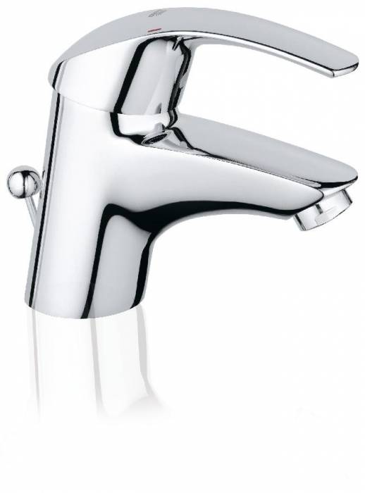 GROHE 33265001 Eurosmart Смес.д.раков,гиб.под,слив.гарн. Фото